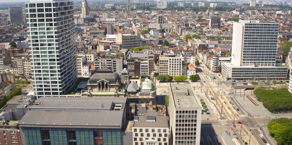 Centrale ligging voor The Stage Antwerpen